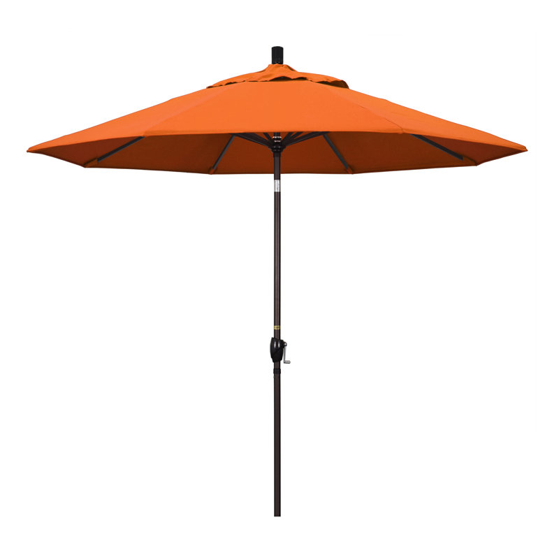 Parasol de marché 9 pi Iuka, Toile toscane Sunbrella, 225