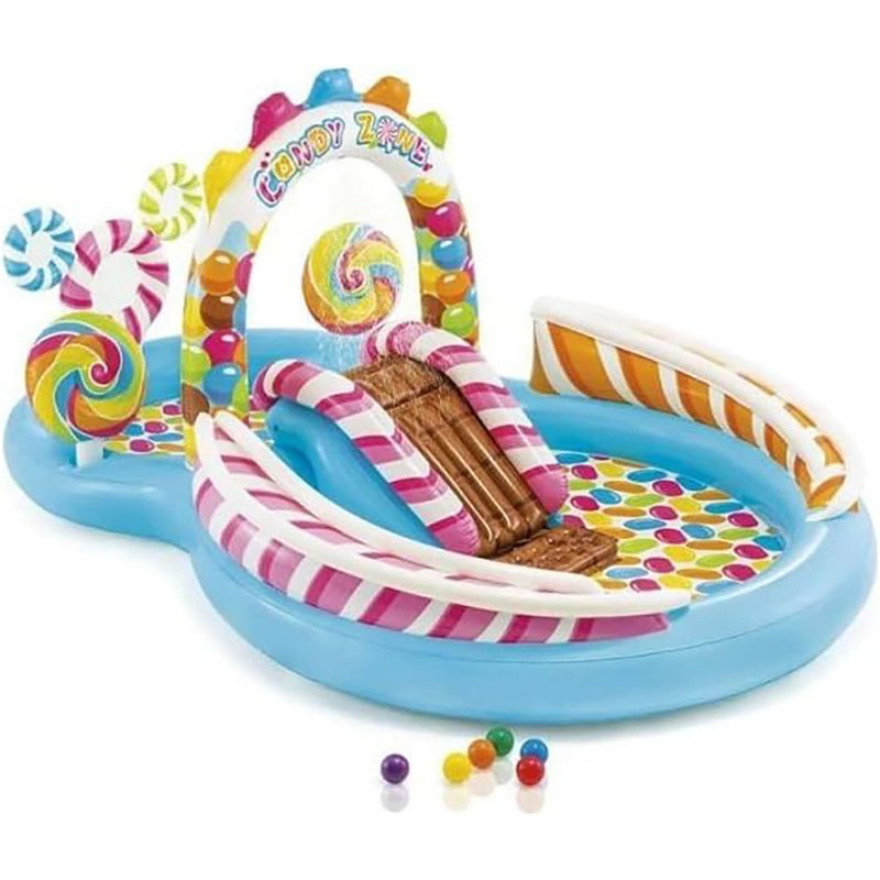 Round Inflatable Pool 40.6cm H x 15.2cm W x 47.6cm L