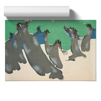 Trees by Kamisaka Sekka - Unframed Painting