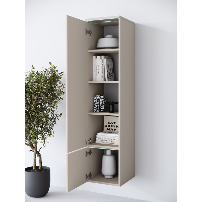 Tarcia Storage Cabinet, Beige