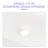 19"X15" White Ceramic Rectangular Vessel Bathroom Sink-123626441