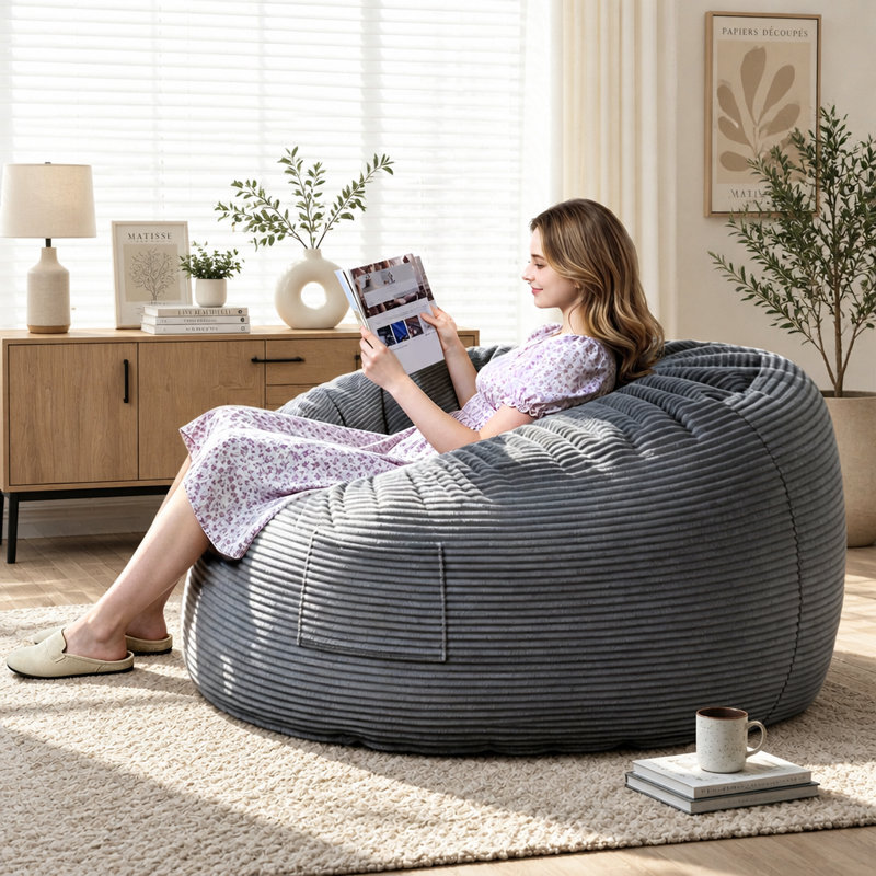 Fauteuil à billes surdimensionné pour fauteuil, fauteuil et fauteuil