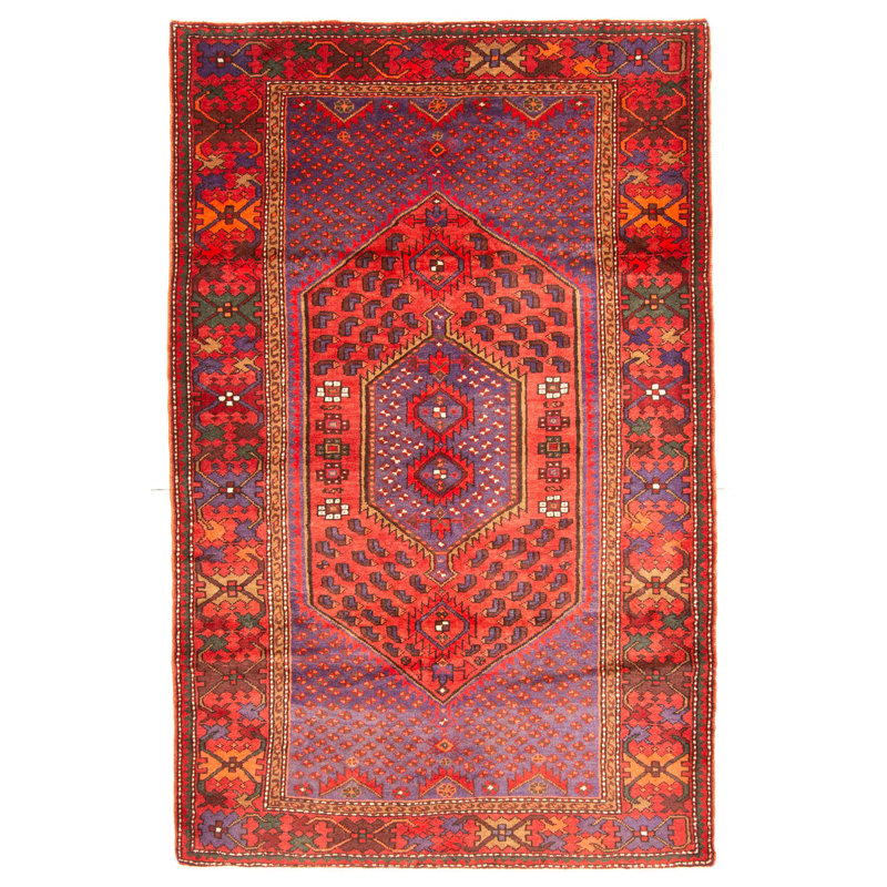 Tapis bleu Anadol 4 pi 7 po x 7 pi 3 po