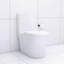 Toilette au design élégant avec chasse d'eau puissante et aspect blanc élégant