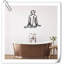 Art mural minimaliste femme abstraite