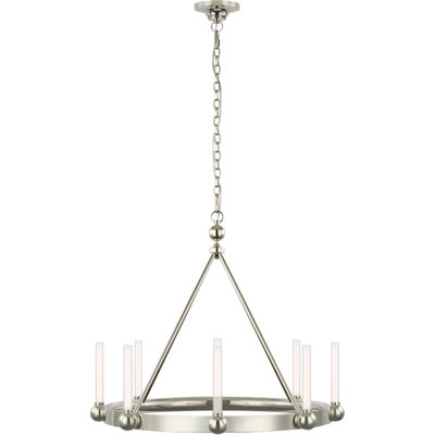 Thomas O'Brien Jeffery Medium Ring Chandelier