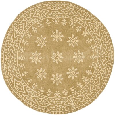 Aletse Oriental Handmade Tufted Wool Spud/Off-White Area Rug -  Alcott HillÂ®, 9F98DEFCEE5E4162BE30E34E625BF431