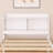 Wood Frame Twin Size Bed With Trundle,Bookcase-2057102597