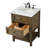 Bonsai 24 " W Freestanding Standard 1 Single Vanity Bathroom Vanity With Marble Top-1849568707