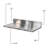 Defford Metal Floating Shelf
