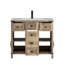 Meuble-lavabo Farmhouse avec lavabo et robinet en résine SMC-1855173251