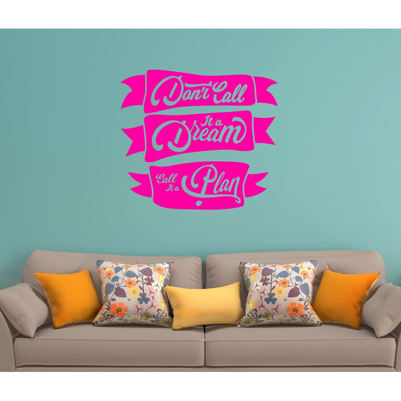 Adhésif décoratif, H 13 po x l 15 po, Rose vif