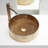 VanityIn 15.55'' Glass Circular Bathroom Sink-61781443