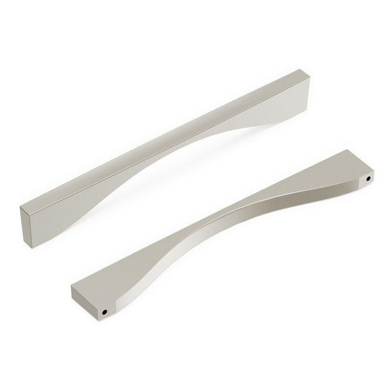 Channel Appliance Pull, 12", Satin Nickel