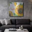 «Sunflower» par Jean Plout, art mural en métal, 36 po x 36 po-948001660