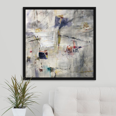 « camping », peinture sur toile