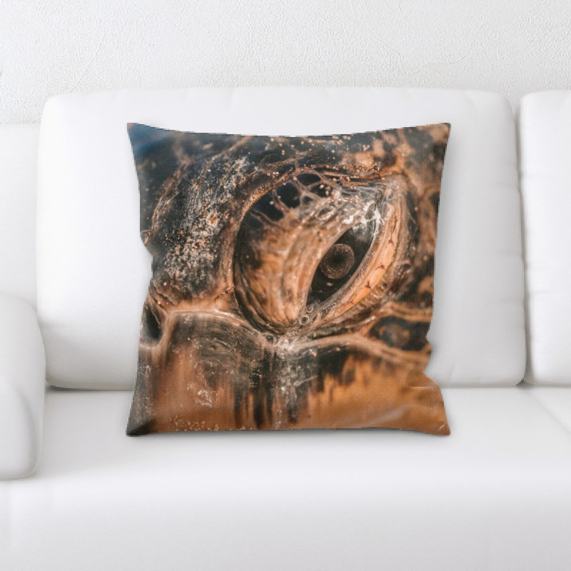 Microsuede Reversible Throw Pillow