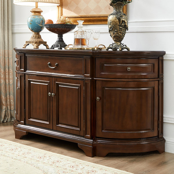 Eden Rim 66.93'' Solid Wood Sideboard | Wayfair