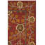 Tapis oriental rouge en laine touffeté à la main Cranmore-24593602