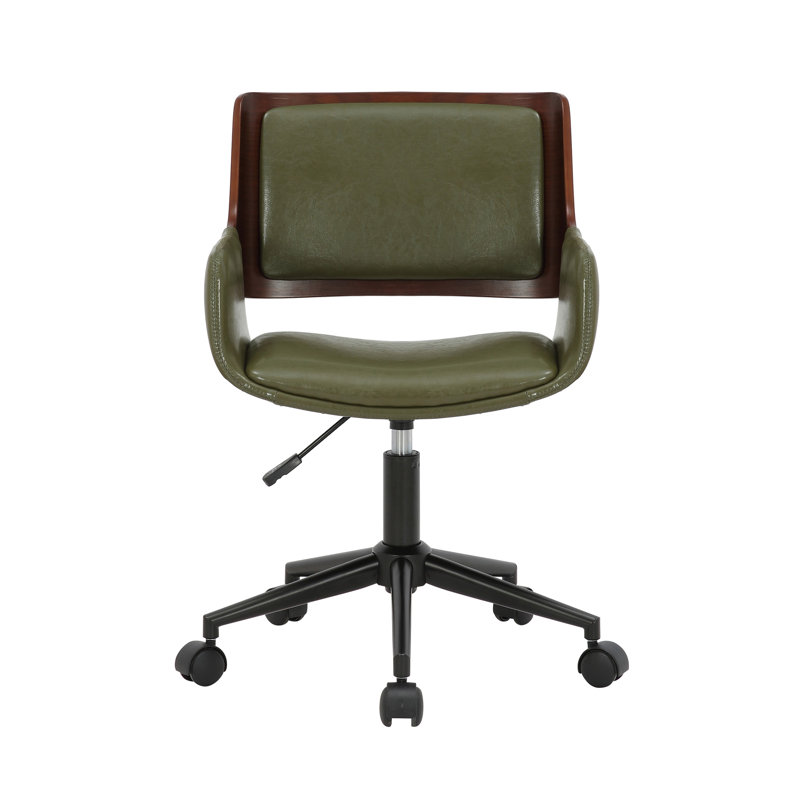 Chaise de bureau Wallach, Vert