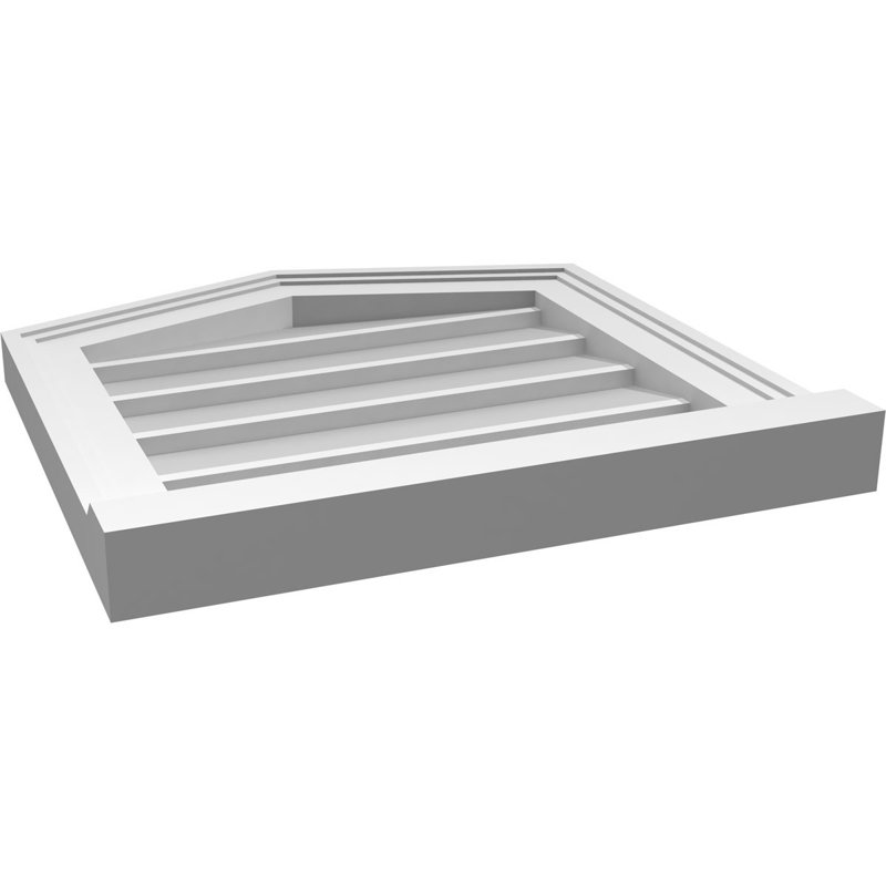 Ventilateur à pignon en uréthane non-fonctionnel Signature, H 18 po x l 18 po x P 2 po