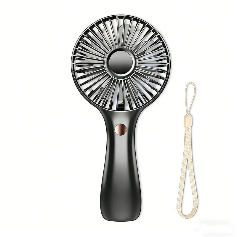 Mini ventilateur thermoélectrique à main à refroidissement rapide Kondieu, Black