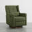Drenna Tufted Upholstery Manual Swivel Glider Recliner-151568379