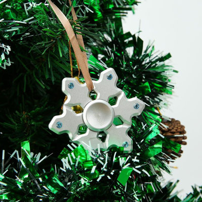 Ornement en flocon de neige christmas tree