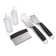 Charbroil 5-Piece Griddle Grilling Tool Set, Stainless Steel