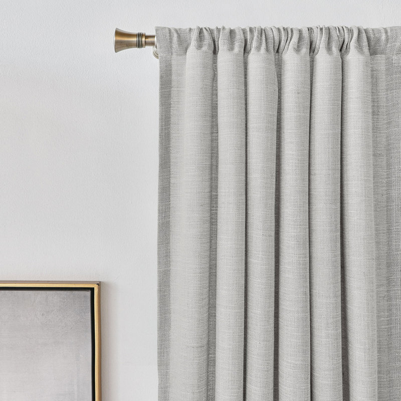 Inez Room Darkening Curtain, 96" W x 120" L