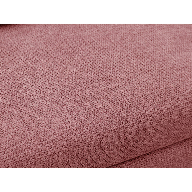 3-In-1 Convertible Sleeper Chair Bed, Pink