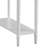 Coastal Solid Wood Narrow Side Table-7330714