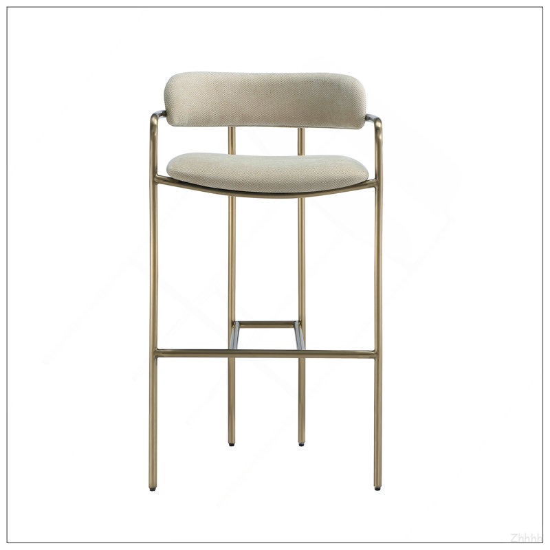 Tabouret de bar taupe