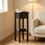 Console étroite étroite, table de bout d'appoint peu encombrante avec tiroir de rangement pour le vestibule, le salon et la chambre à coucher-133437516