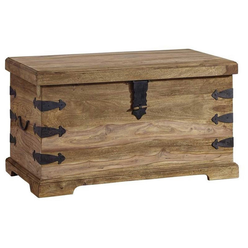 Leeds 1 Piece Solid Wood Blanket Chest