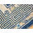 Square Shape Antique Ivory Chinese Dragon Design Peking Rug