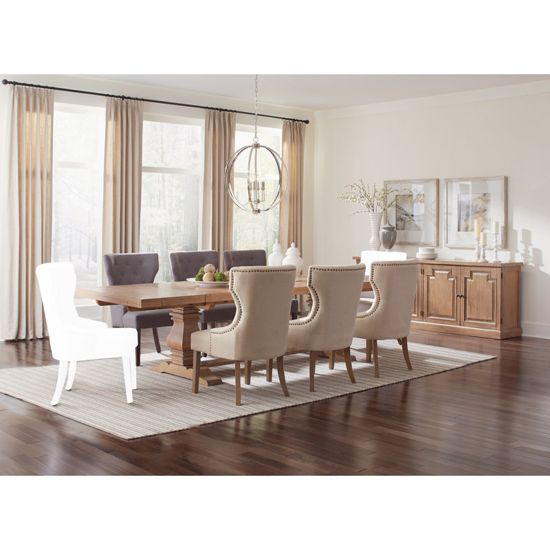 Robbinsdale Extendable Solid Wood Dining Table