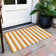 Lovell Washable Striped Indoor / Outdoor Rug