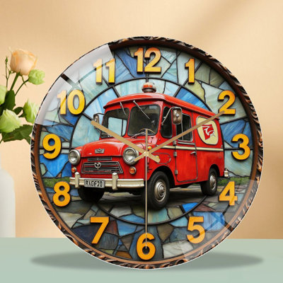 Horloge murale rétro 12 "