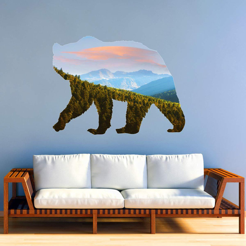 Landscape & Nature Wall Decal, 28"H X 40"W