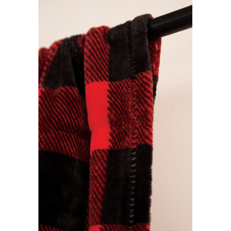 Rideau avec passe-tringle Lumberjack