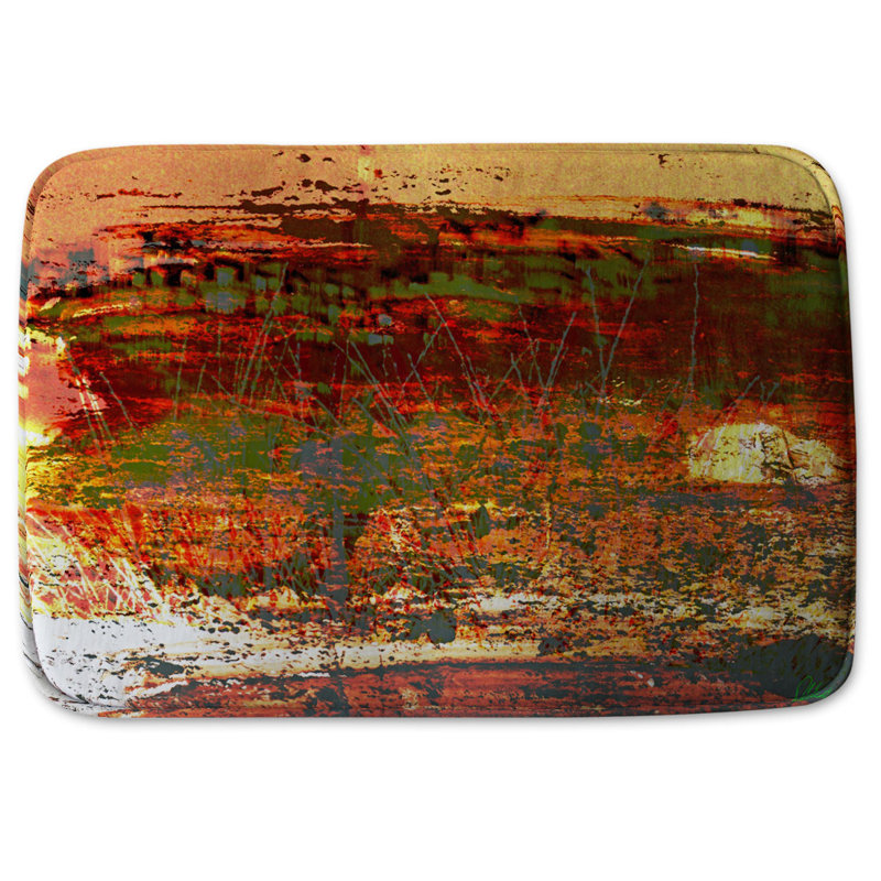 Adhafera Memory Foam Non-Slip Bath Mat