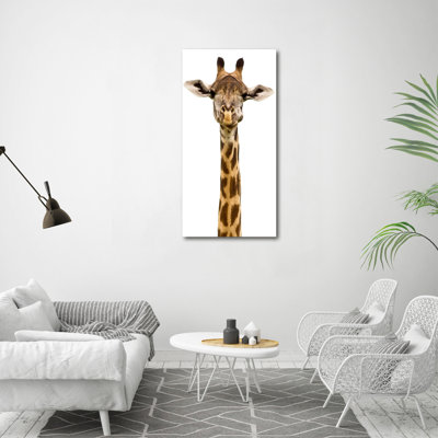Giraffe - Wrapped Canvas Print