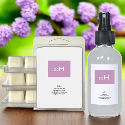 A: H bougie lilas