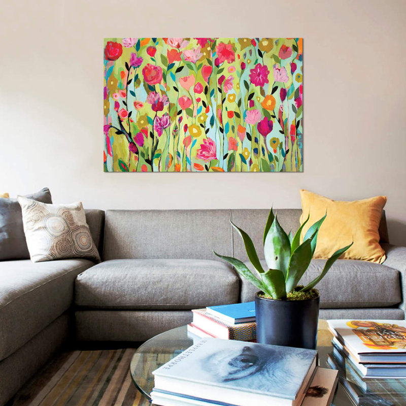 « prime i », impression sur toile, H 12 po x l 18 po x P 1,5 po, Toile tendue, Pas de tapis