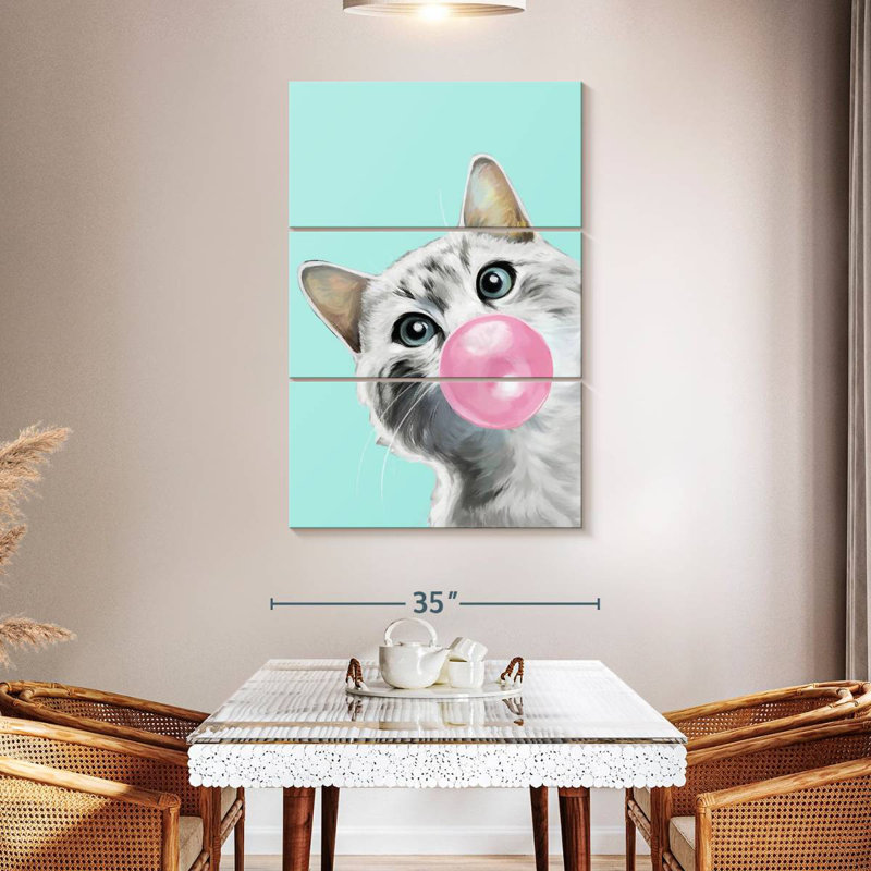 Ketti Bubble Gum Kitty II, H 50 po x l 32 po