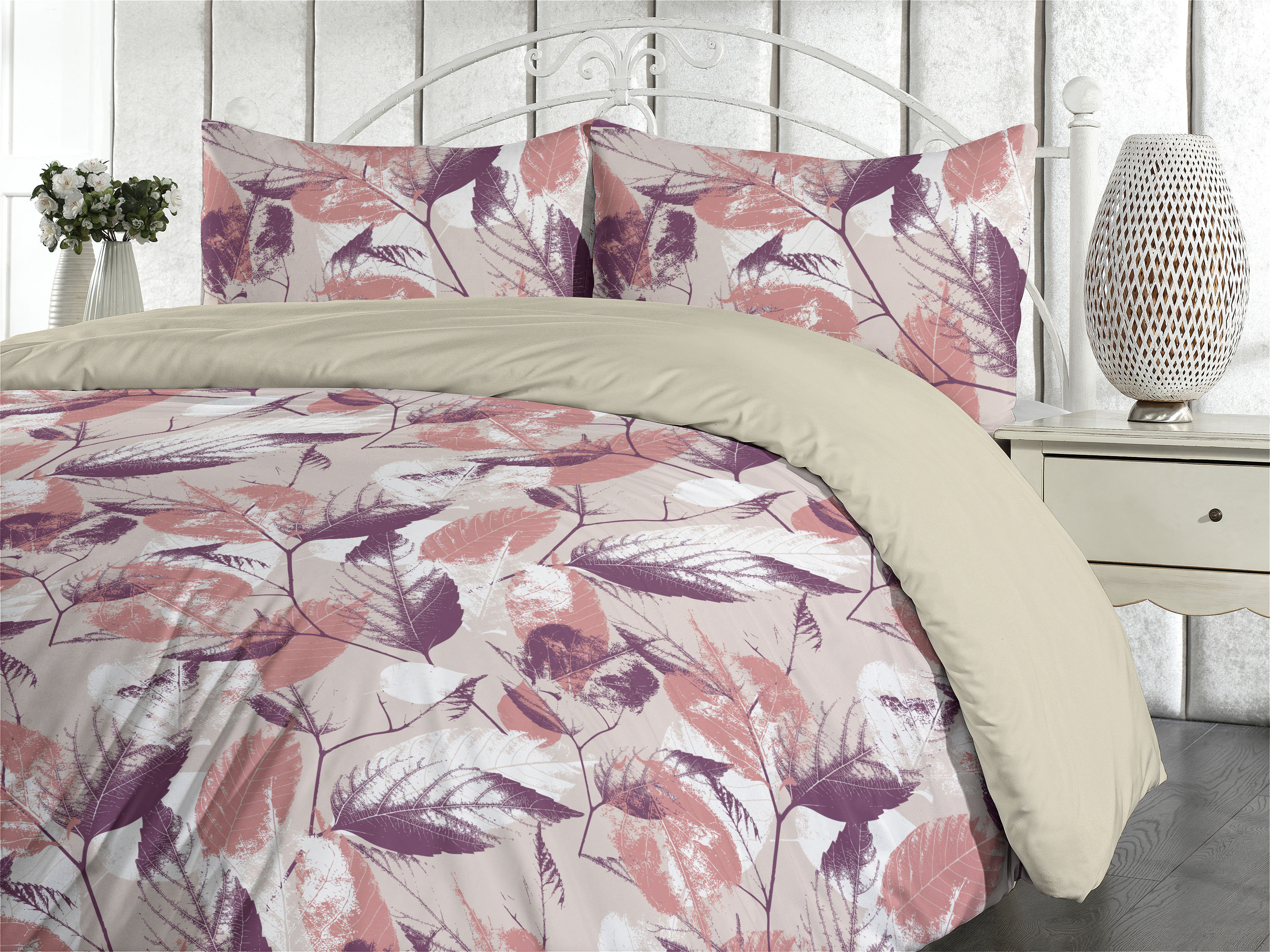 Leafy Books Duvet Cover Set NCU0PVL178