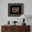 Une combinaison de 3 peintures décoratives abstraites en noir et blanc pour le salon-1809645687