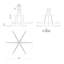 Tachi 2 - Light Steel LED Chandelier-1165134939