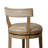 Maven Lane Alexander Stool with Faux Leather Upholstery-92565394-92565393